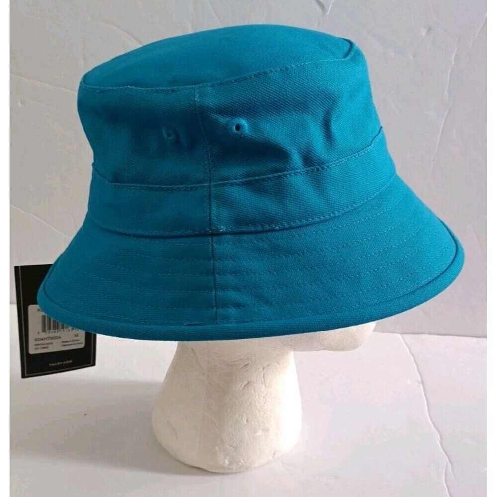 Tilley Kids Mini T1 Bucket Hat Sz Medium Bright Blue Unisex UPF 50 Outdoors New